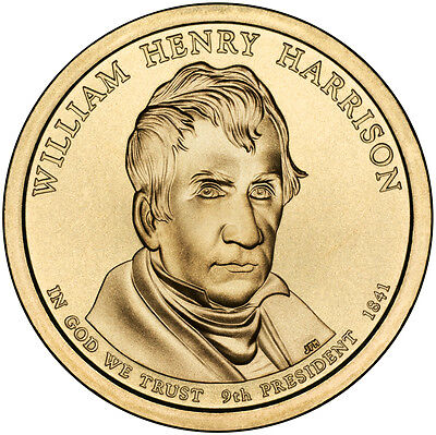 2009-P William H. Harrison Presidential Dollar Coin