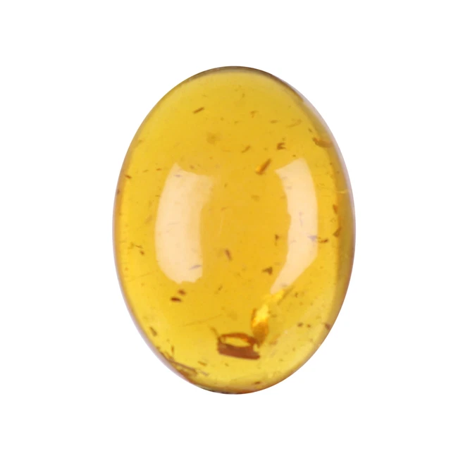 8.35 CT Natürlich Bernstein Edelstein Orange Farbe Oval Cut für Ringe 19x14x10