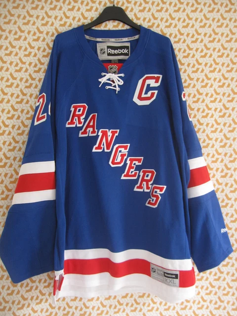 Outerstuff Maillot de Hockey brodé pour Homme NHL New York Rangers XL Bleu