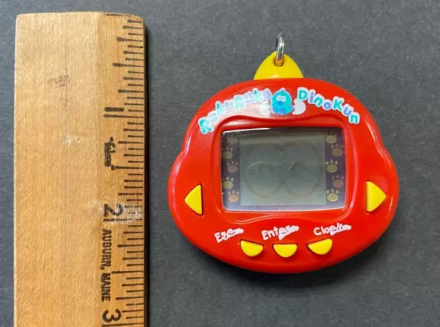 Vintage Dinkie Dino *Rakuraku Dinokun* 'Red' Virtual Pet! Not Working! (Nm)