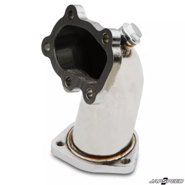 Japspeed Échappement Inox Turbo Coude Pour Nissan 180Sx 200Sx S13 S14 Sr20Det