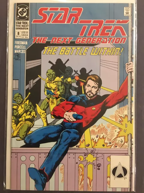 DC Comics Star Trek: The Next Generation Comic #8 NM+