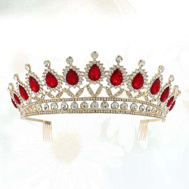 Stiara nuziale donna in strass corone nuziali e diademi
