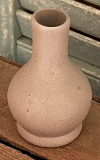 Vintage Pigeon Forge Pottery Bud Vase Unpainted Tennessee Studio