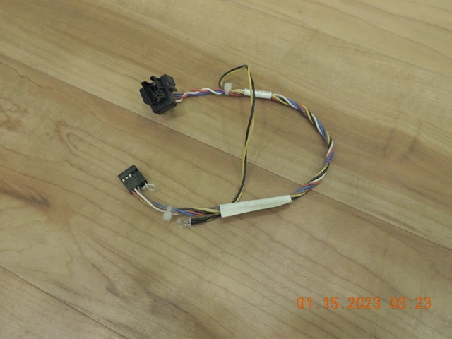 New Genuine Dell Studio 540 XPS 435 MT Computer Power Button Cable R627C 0R627C