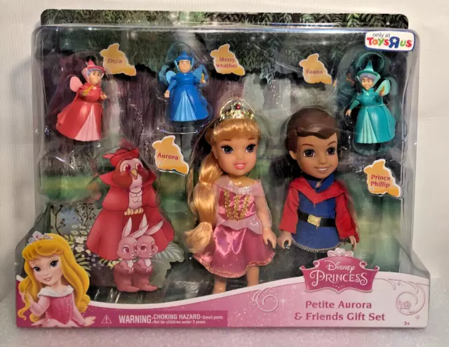 Disney Princess Petite Aurora & Friends Gift Set Sleeping Beauty