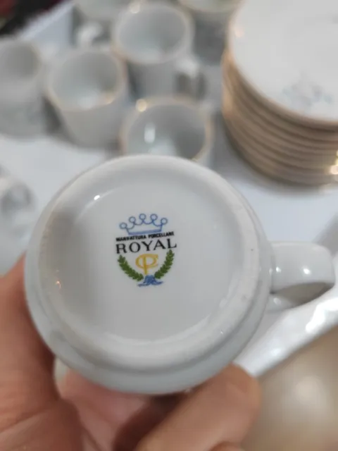 Service porcellane manifattura royal CP italia