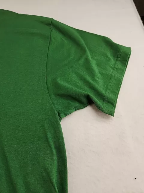 John Deere Greener Grass Graphic Quote T-shirt Mens 2XL Green Cotton NWT 2