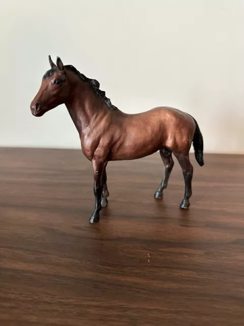 Breyer Molding Co Horse Dark Red-brown With Black Mane Tail Lower Legs