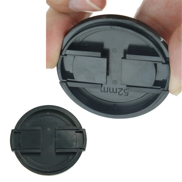 Cover For SLR DSLR 52mm Plastic Lens Cap Snap On Front Camera DV Leica Sony.lu8