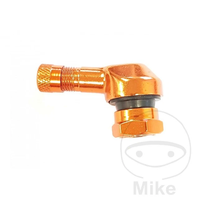 Valvola Pneumatico Moto Jmp Csc-Tv25Al - Or 11.3 Aluminium Arancio 11.3Mm