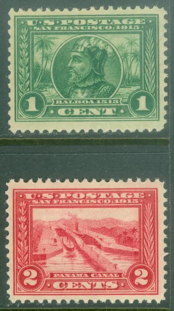 EDW1949SELL: USA 1913 Scott #397-98 Fine-Very Fein, Postfrisch Never Katzen