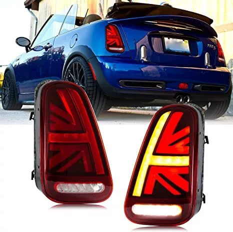 2X Luces traseras LED Linterna trasera roja para BMW Mini R50 R52 R53 Cooper 2002-2006