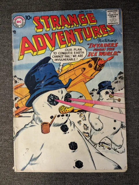 Strange Adventures 79 / 1957 / DC / Missing CF