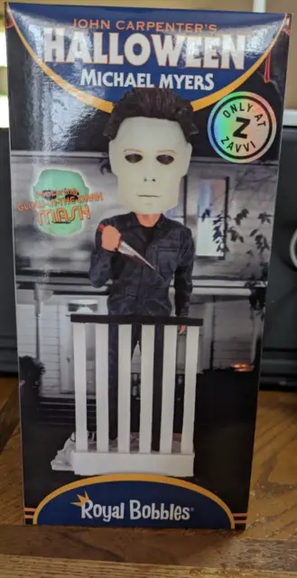 ROYAL BOBBLES HALLOWEEN MICHAEL MYERS Glow In The Dark Exclusive  Limited to 600