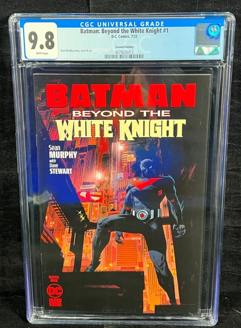 Batman Beyond The White Knight #1 CGC 9.8 2022 DC Comics Second Print