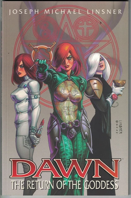 DAWN Vol 2 Return of the Goddess TP TPB$16.99srp Joseph Michael Linsner NEW NM