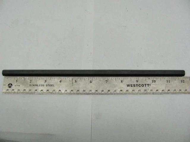 Carbon Graphite EDM Hexagon Bar Stock 3/8"x12"