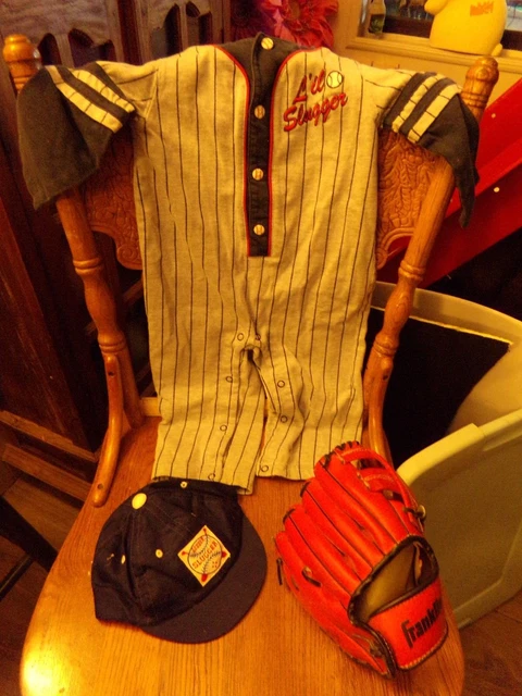 xavier roberts cabbage standing ed doll outfit softie BOY baseball outfit set