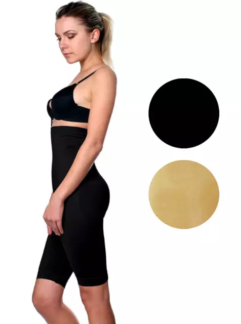 Levanta Cola Fajas High Waist Leggings Butt Lifter Slimming Seamless Tight  Thigh