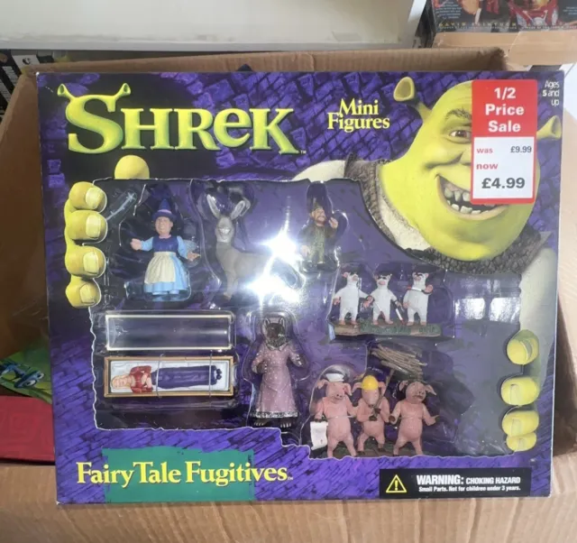 Shrek Mini Figures Fairy Tale Fugitives 2001