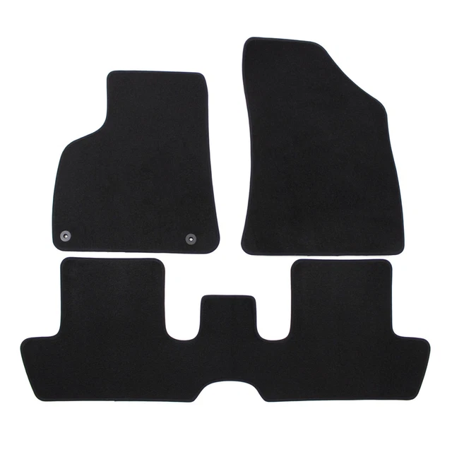 Tapis Caoutchouc 3D Sur Mesure Pour Peugeot 3008 II (à Partir De 2016) - Bord Haut 5 Cm, Antidérapant