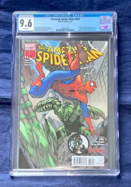 Amazing Spider-Man #654 CGC 9.6 - Flash Thompson becomes Venom
