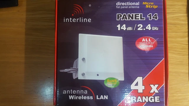 6X Amplificador De Antena De 2,4 Ghz 5Dbi Wifi Omnidireccional Rp-Sma