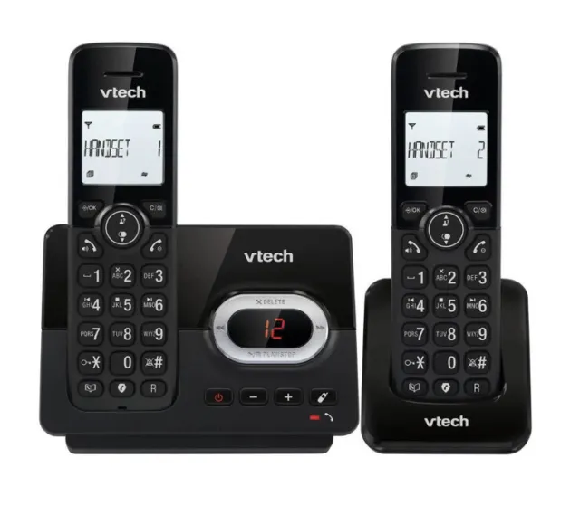 VTech Phone CS2051 Twin Digital Cordless Home Telephone Caller ID DECT