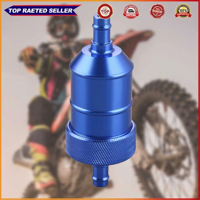 Limpiador de gasolina 8 mm aleación de aluminio filtro de gasolina para herramientas de motocicleta