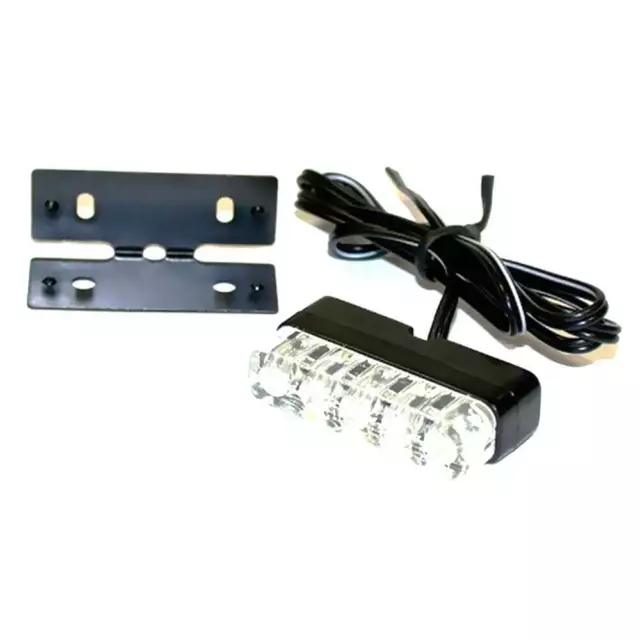 JMT MINI-LED-Nummernschildbeleuchtung mit Halter schwarz 4043981004168