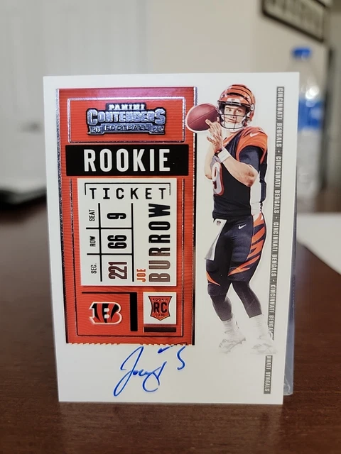 2020 Panini Contenders Rookie Ticket #101 Joe Burrow RC AUTO " PACK FRESH "