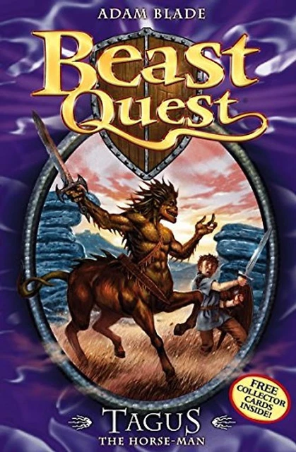 Quest Adam Program TAGUS THE HORSE-MAN (Beast Quest) - Adam Blade EUR 5,03 - PicClick DE