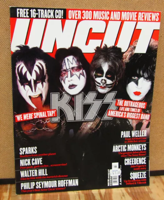 UNCUT-March, 2006-KISS Cover Story-Nick Cave, Arctic Monkeys, Paul Weller