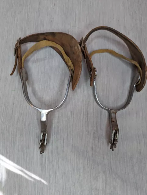 Vintage Working Cowboy Spurs Preowned