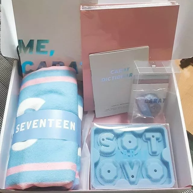 Seventeen Official Fan Club 4th Carat Special Box Photocards Dictionary Kpop