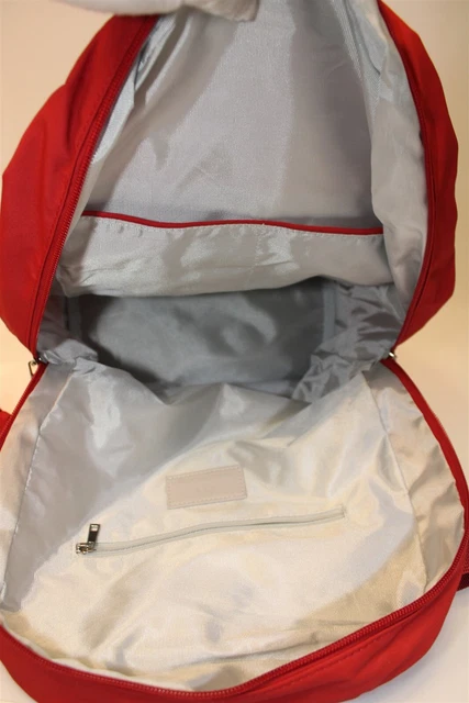 Samantha Brown NEW Large Red Canvas Travel Backpack Carry On Bag 24