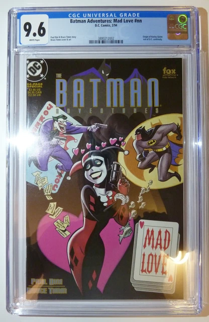 DC Comics *BATMAN ADVENTURES: MAD LOVE* 1st Print CGC Graded 9.6 Harley Quinn