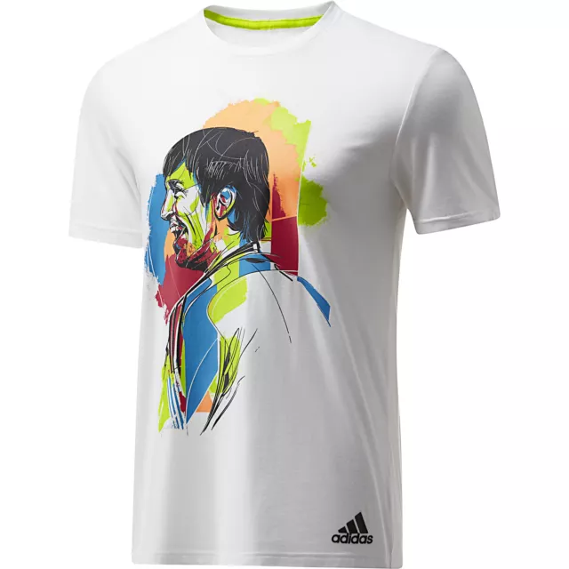 Adidas LIONEL MESSI GRAPHIC TEE FAN Print Jersey soccer Shirt Top Mens sz XL nwt