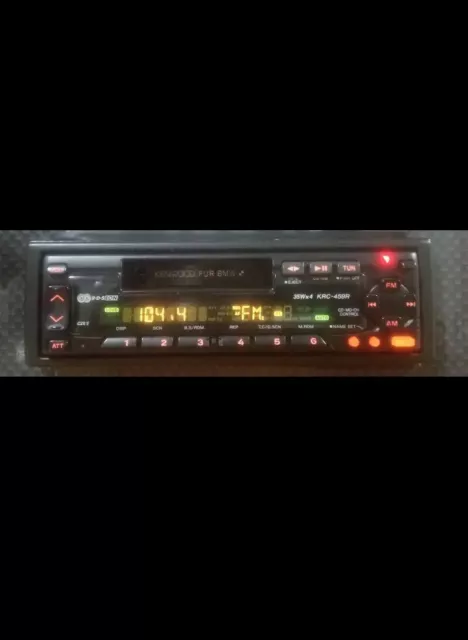 Autoradio Kenwood Krc 458r raro old school