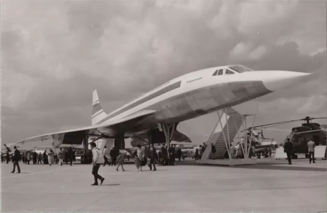 Concorde At Airshow Vintage Original Press Photo 3