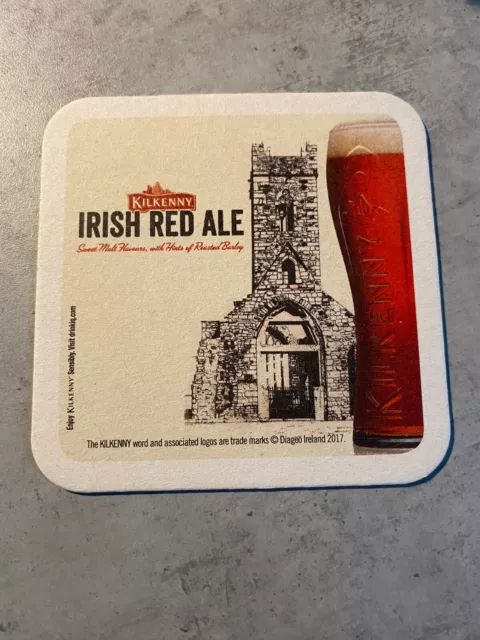 Bierdeckel Coaster Beermat Kilkenny Irish Beer from Guinness #1019#