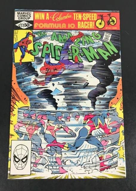 AMAZING SPIDER-MAN #222 November 1981 SPEED DEMON FN Comic Book