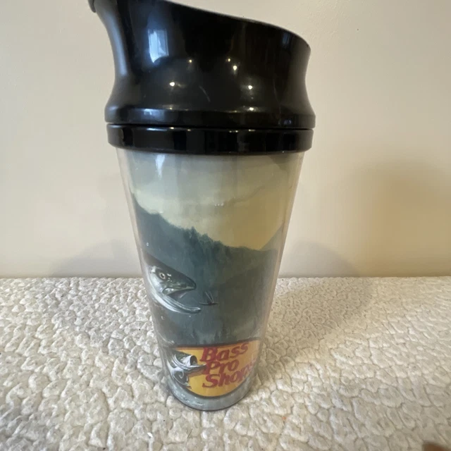 Bass Pro Shops Insulated Coffee Mug Travel Cup Hautman 16oz