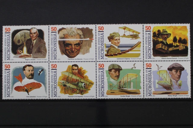 Mikronesien, MiNr. 302-309, Achterblock, postfrisch / MNH - 644605