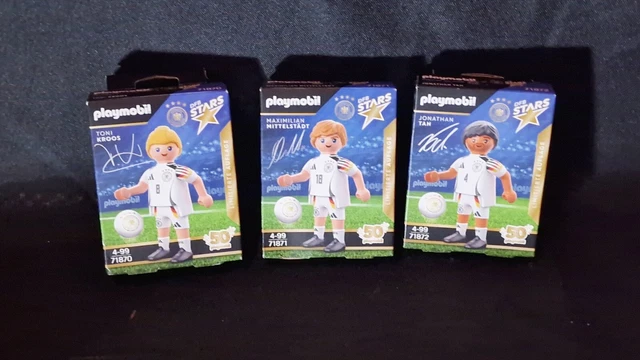 PLAYMOBIL EDEKA DFB Stars EURO 2024 - Lot 16 Joueurs NEUF EUR 129,00