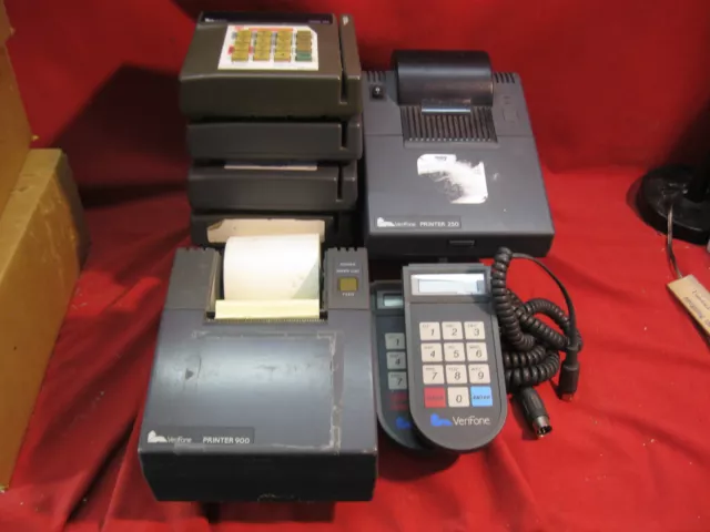 Verifone POS 5 Credit Terminals Tranz 380 Two Pinpad 1000 Three Printers 250 900 Verifone POS 5 Credit Terminals Tranz 380 Two Pinpad 1000 Three Printers 250 900