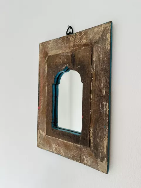 Lovely Vintage Hand Painted Shabby Chic Mirror 2