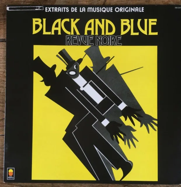 BLACK AND BLUE "Revue noire" Extraits LP 1985 Sleeve: VG++/Record: NM
