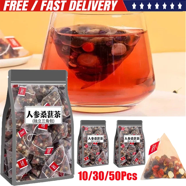 Cinque gusti di tè alle bacche di Goji quattro famose bolle Wolfberry Schisandr NUOVO